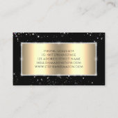 Carte D'appel Diamants de Parties scintillant Holographique bril (Dos)