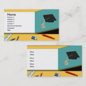 Carte D'appel Diplômé (Devant / Derrière)