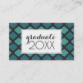 Carte D'appel Diplôme photo| Arabe mosaïque (Dos)