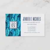 Carte D'appel Diplôme photo| Oiseaux tropicaux (Dos)