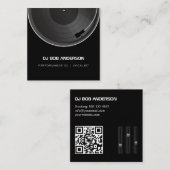 CARTE D'APPEL DJ (Devant / Derrière)