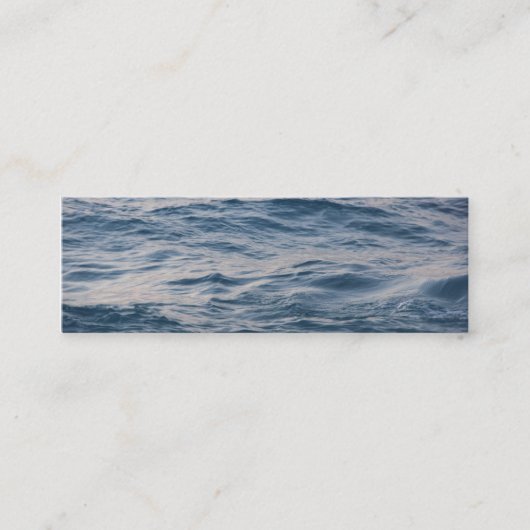 Carte D'appel Eau de mer de près (Devant)