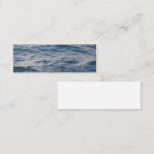 Carte D'appel Eau de mer de près (Devant / Derrière)