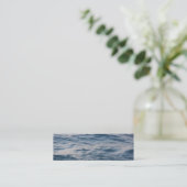 Carte D'appel Eau de mer de près (Debout devant)