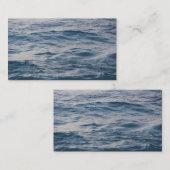 Carte D'appel Eau de mer de près (Devant / Derrière)