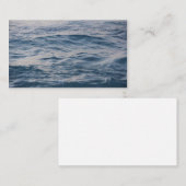 Carte D'appel Eau de mer de près (Devant / Derrière)