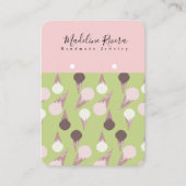 Carte D'appel Écran d'oreille du cône de crème glacée (Devant)