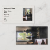 Carte D'appel En attendant papa (Devant / Derrière)