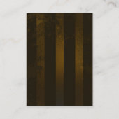 Carte D'appel Engrenages à vapeur et papillons bleus (Dos)