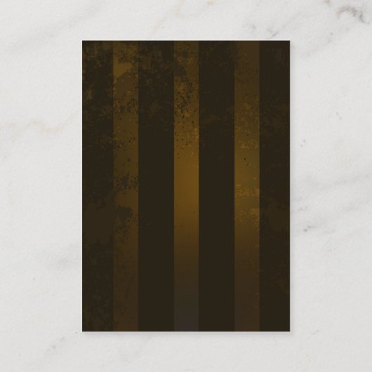 Carte D'appel Engrenages à vapeur et papillons bleus (Dos)