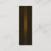 Carte D'appel Engrenages à vapeur et papillons bleus (Dos)