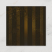 Carte D'appel Engrenages à vapeur et papillons bleus (Dos)