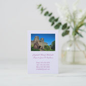 Carte D'appel Entrée du château anglais en été (Debout devant)