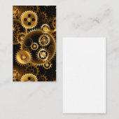 Carte D'appel Équipements en laiton sans vapeur (Devant / Derrière)