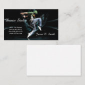 Carte D'appel Exemple de Studio Card-Dance d'appel classique (Devant / Derrière)