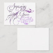 Carte d'appel Extraordinaire Grace Sharing (Devant / Derrière)