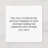 Carte D'appel Eye Of Providence Protection Pass Along Cards (Dos)