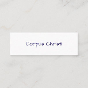 Carte D'appel Faites de votre marque 3.0" x 1.0"
