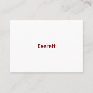 Carte D'appel Faites de votre marque 3,5" x 2,5" au carré