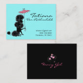 Carte D'appel * Fantaisie télécarte bleue/noire de gallon * (Devant / Derrière)