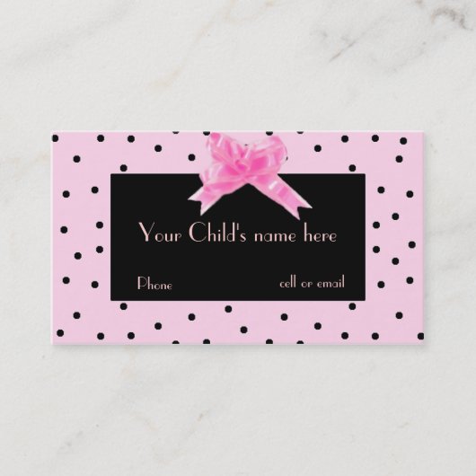 Carte D'appel Fille jolie dans la télécarte rose (Devant)