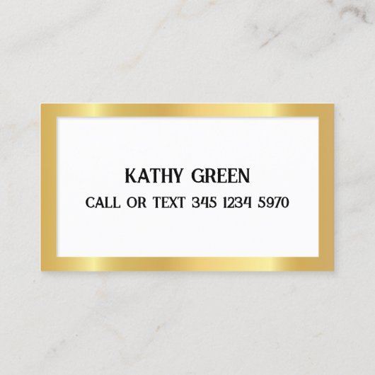 Carte D'appel Flirtant (Dos)