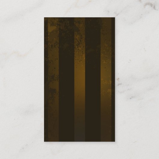 Carte D'appel Gears of Steampunk and Blue Butterflies (Dos)