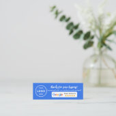 Carte D'appel Google Business Review (Debout devant)