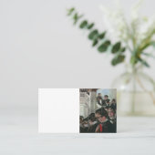 Carte D'appel Graduation vintage, Cérémonie de début (Debout devant)