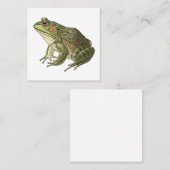 Carte D'appel Grenouille (Devant / Derrière)