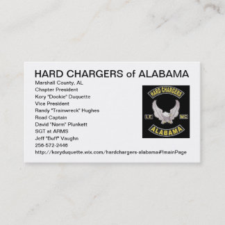 Carte D'appel Hard Chargers LE MC