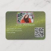 Carte D'appel Hello Trail 821 QR Calling Card (Dos)