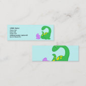 Carte D'appel Identification d'enfant d'amis de Dino (Devant / Derrière)