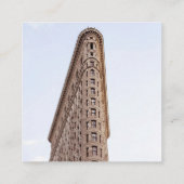 Carte D'appel immeuble Flatiron (Dos)