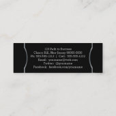 Carte D'appel Insérés de photo de classe d'emblème de diplôme (Dos)