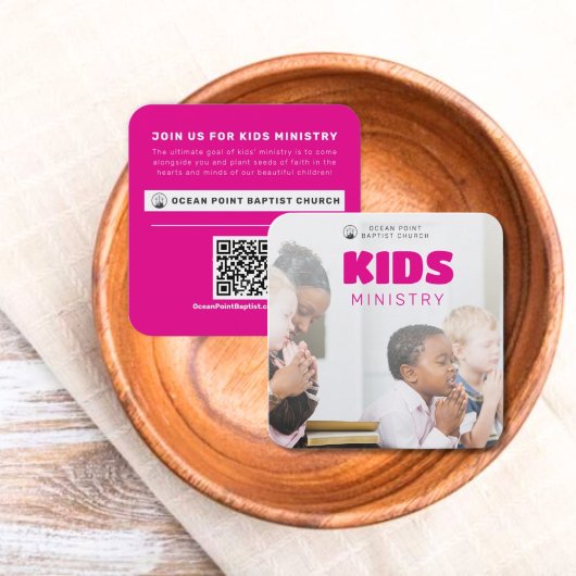 Carte d'appel Invitation de l'église du ministère 