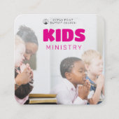 Carte d'appel Invitation de l'église du ministère  (Devant)