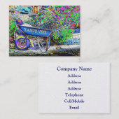 CARTE D'APPEL JARDIN (Devant / Derrière)