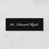 Carte D'appel Jekyll/Hyde, 2 a dégrossi télécarte (Dos)