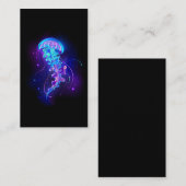 Carte D'appel Jellyfish éclatante couleur (Devant / Derrière)