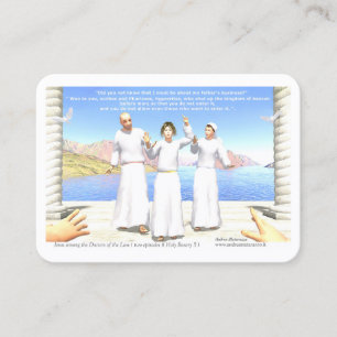 Carte D'appel Jésus parmi les Docteurs de la Loi (deux épisodes)