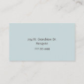 Carte D'appel Joli rose Roses maman réseau (Dos)