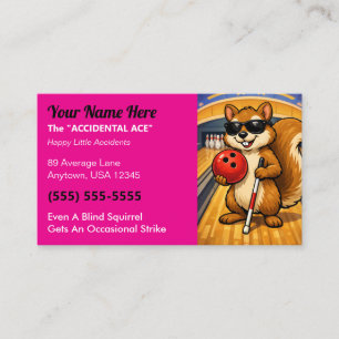 Carte D'appel Joueur de quille de ligue « The Accidental Ace » B