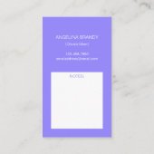 Carte D'appel Jouons Rainbow Playdate maman Calling Card (Dos)