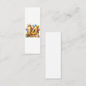 Carte D'appel Joyeux 14e anniversaire (Devant / Derrière)