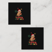 CARTE D'APPEL JOYEUX NOËL (Devant / Derrière)