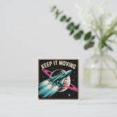 Carte D'appel Keep It Moving (Debout devant)