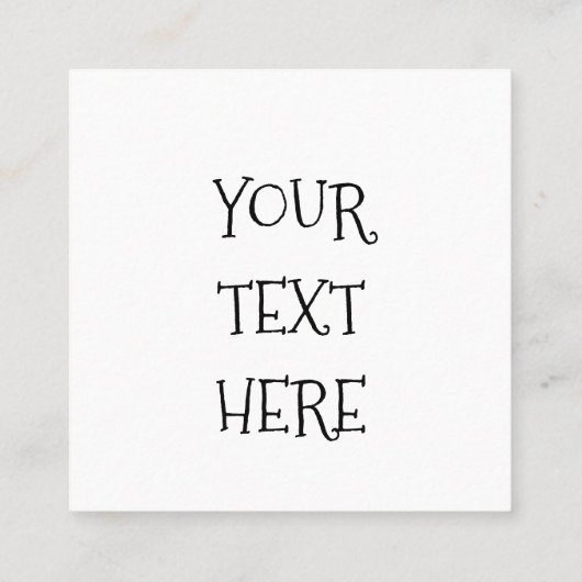 Carte D'appel Killer Cupcake (Dos)