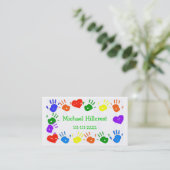 Carte D'appel La télécarte colorée des enfants (Debout devant)