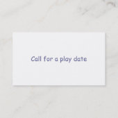 Carte D'appel La télécarte de la jolie fille (Dos)